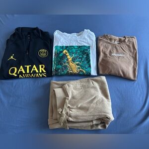 Boys bundle Abercrombie and Nike size YM